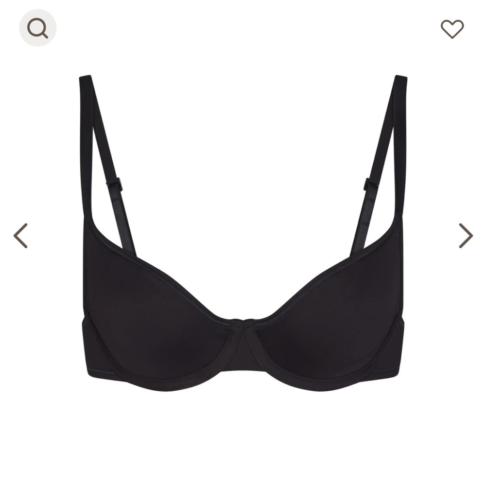 Skims Signature Swim Underwire Scoop Bikini Top